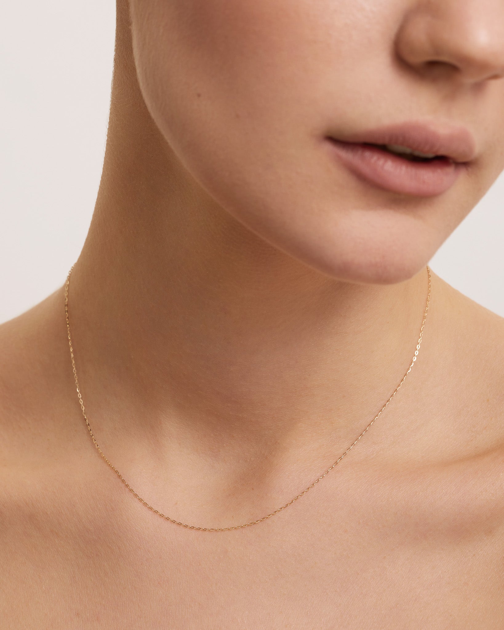 14K] Skin chain necklace – DAUGHTERS JEWELRY