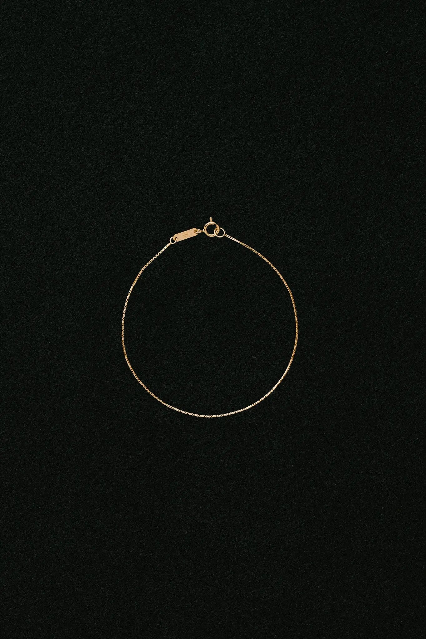 Slim box chain bracelet - DAUGHTERS JEWELRY
