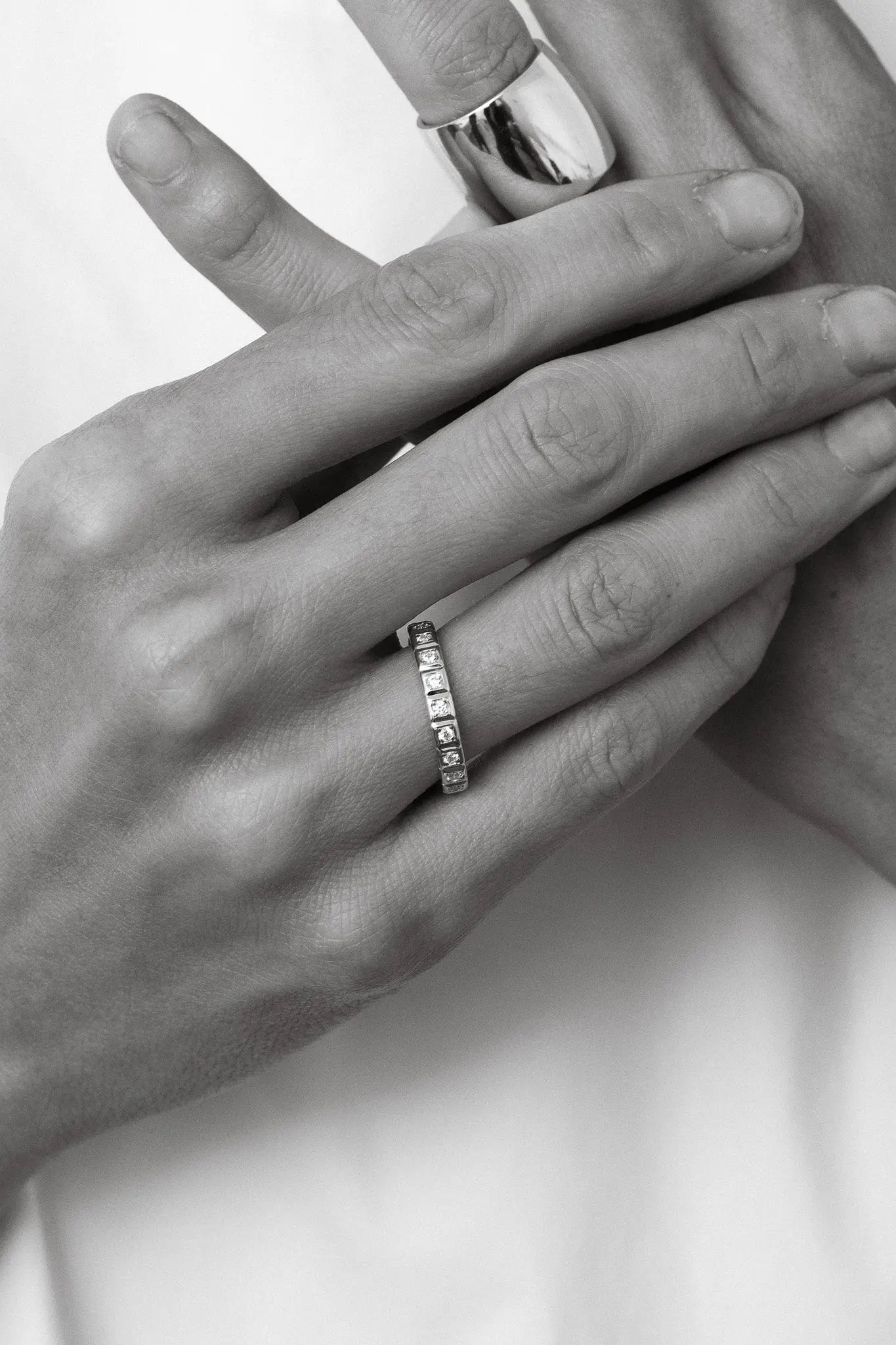 DAUGHTERS JEWELRY Ice cube ring 13号 Ice cube ring - DAUGHTERS JEWELRY
