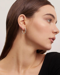 Hoop large earrings - DAUGHTERS JEWELRY