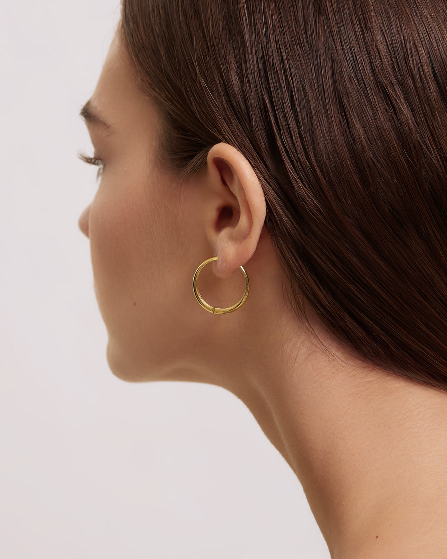 hoop lear earrings