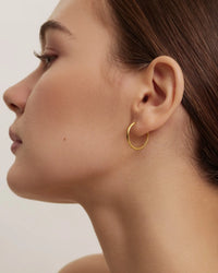 Skin hoop large - DAUGHTERS JEWELRY