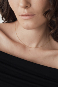 14K Fine box chain necklace – DAUGHTERS JEWELRY
