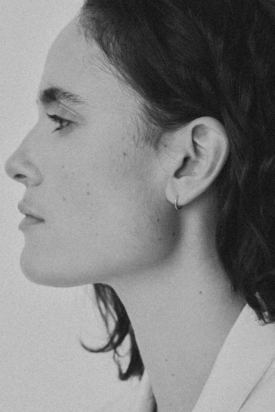 [14K] Skin hoop DAUGHTERS JEWELRY