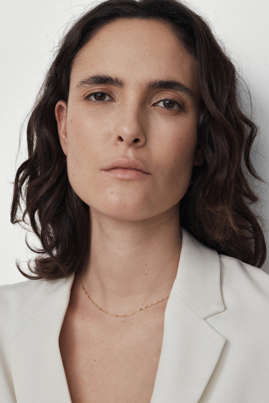 14k Oval chain necklace