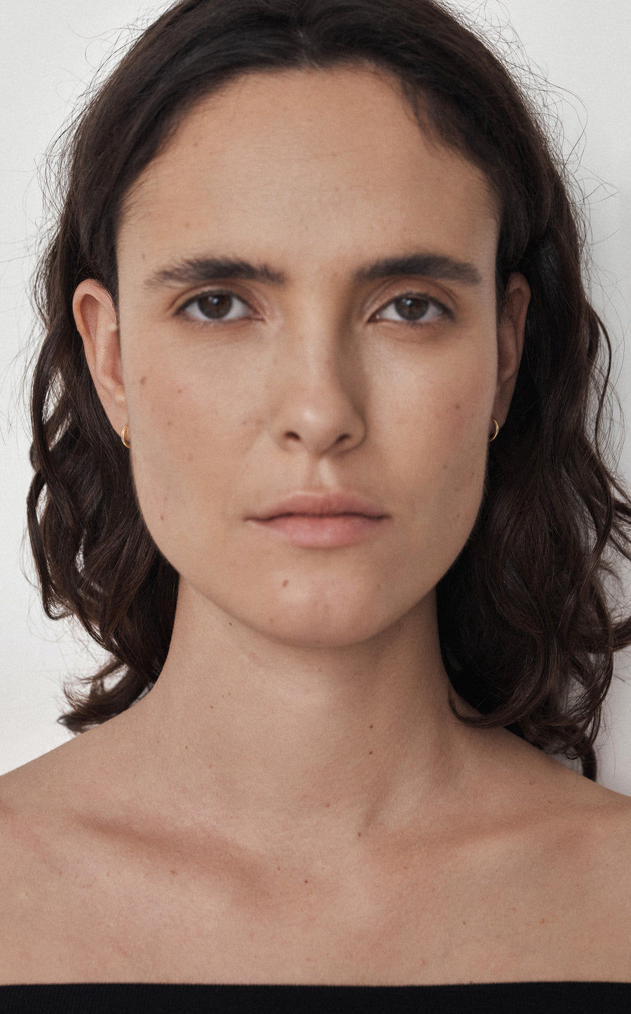 [14K] Skin hoop DAUGHTERS JEWELRY