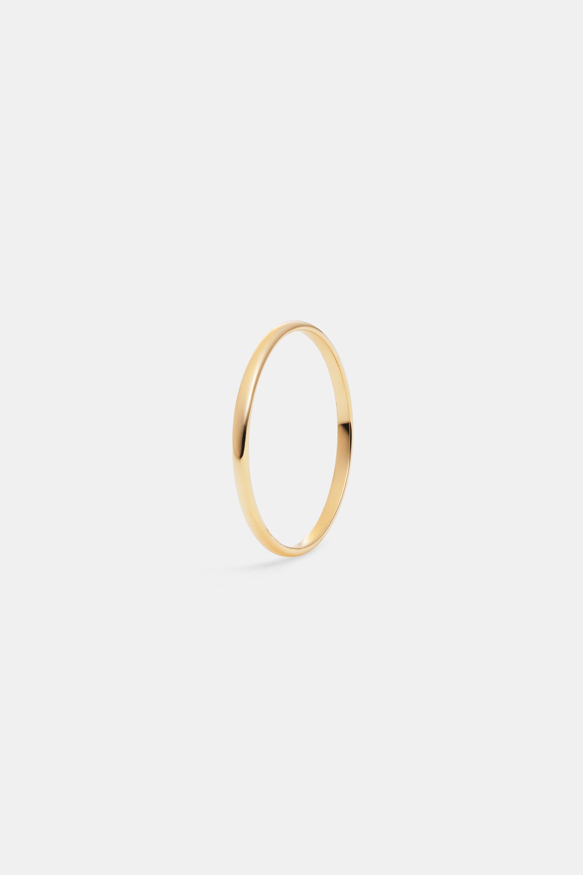 14K Thread glow ring