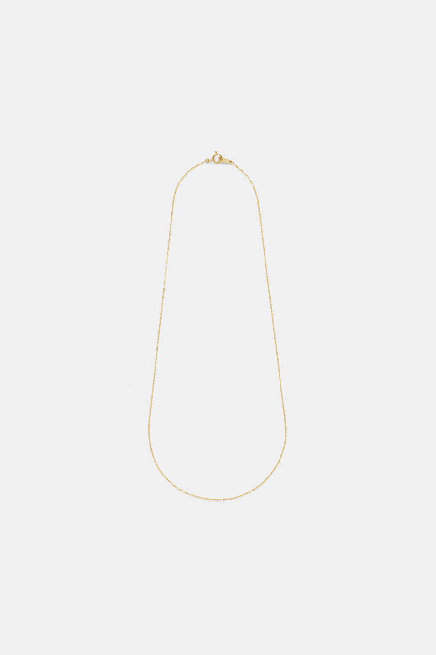 14k Sparkle lite chain necklace