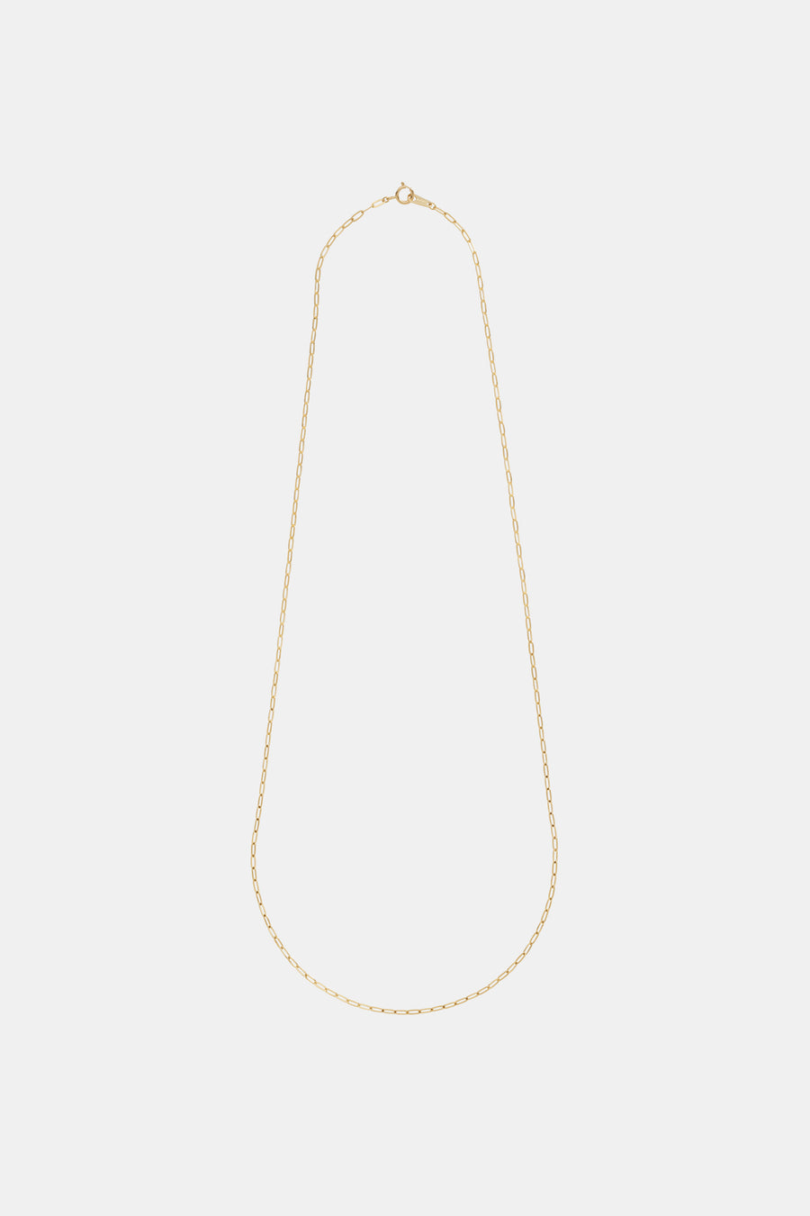 14k Oval chain necklace