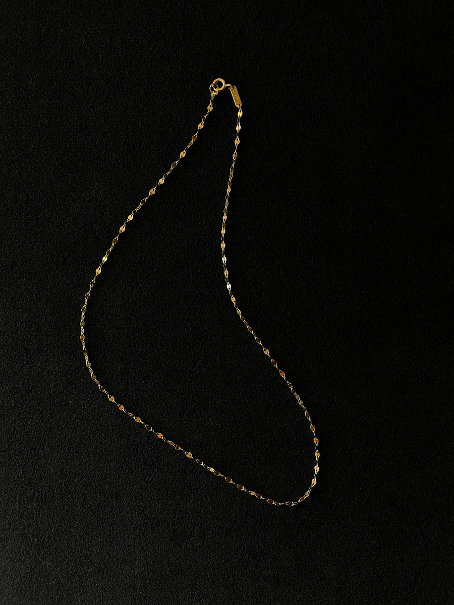 Mirror chain necklace