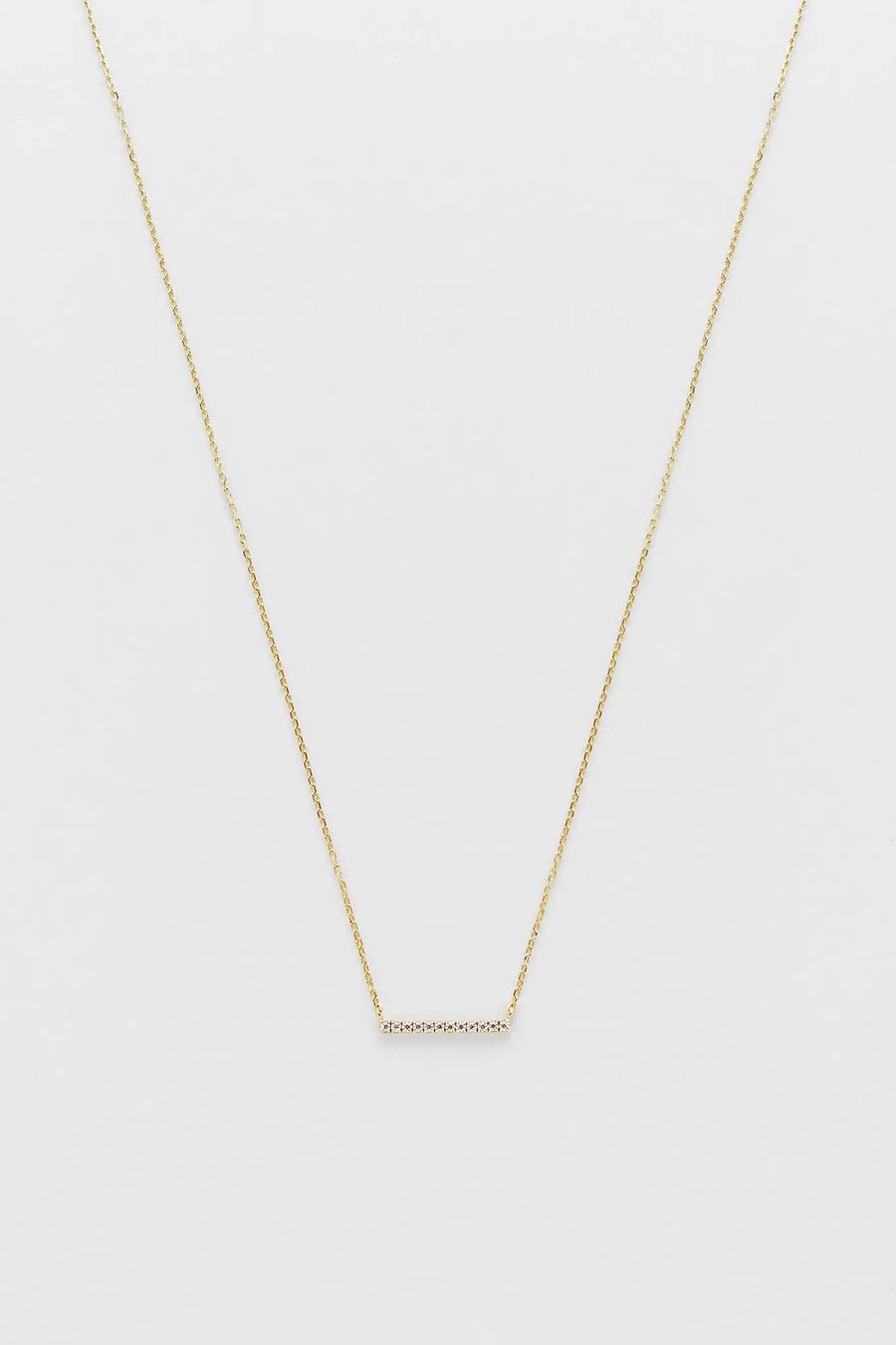 [14K] Bar motif necklace DAUGHTERS JEWELRY