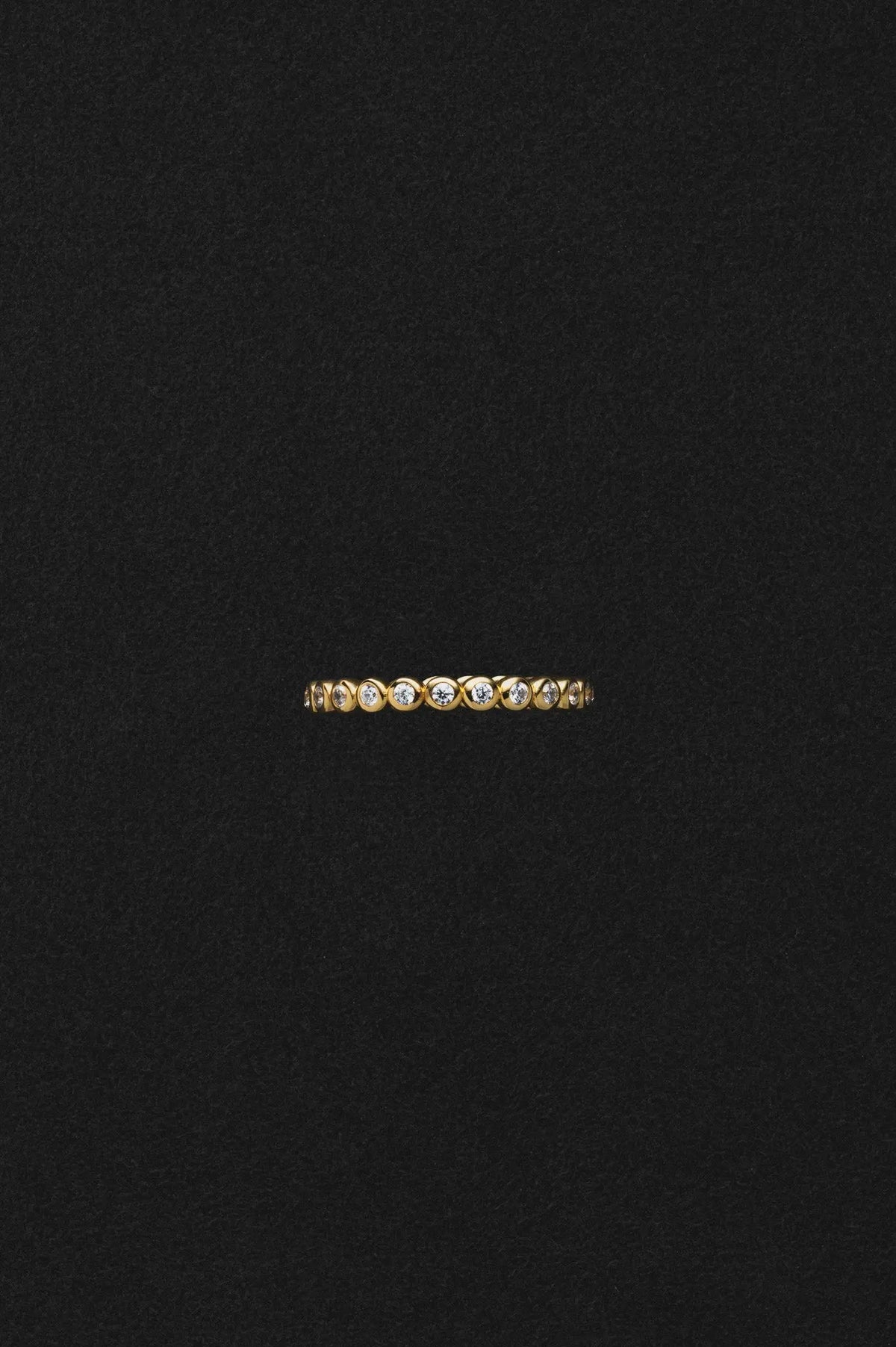 Round set eternity ring DAUGHTERS JEWELRY