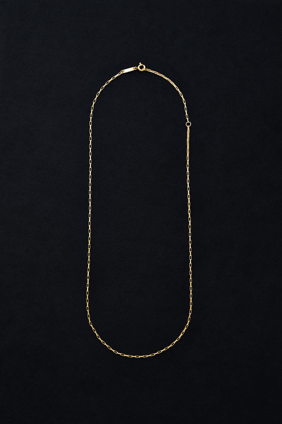 Square chain necklace