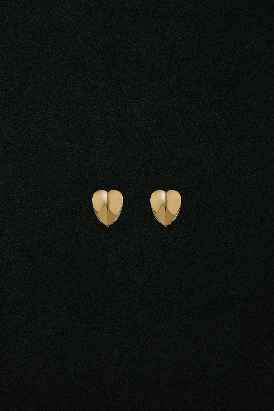 Heart combi earrings