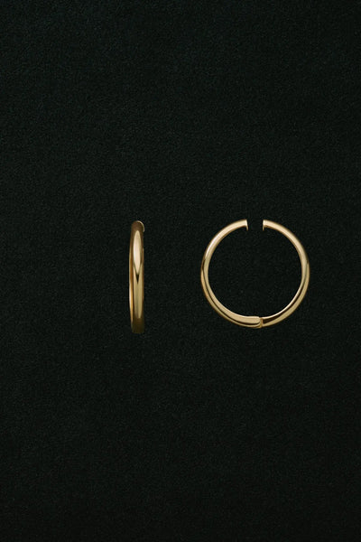 Hoop large earrings - DAUGHTERS JEWELRY