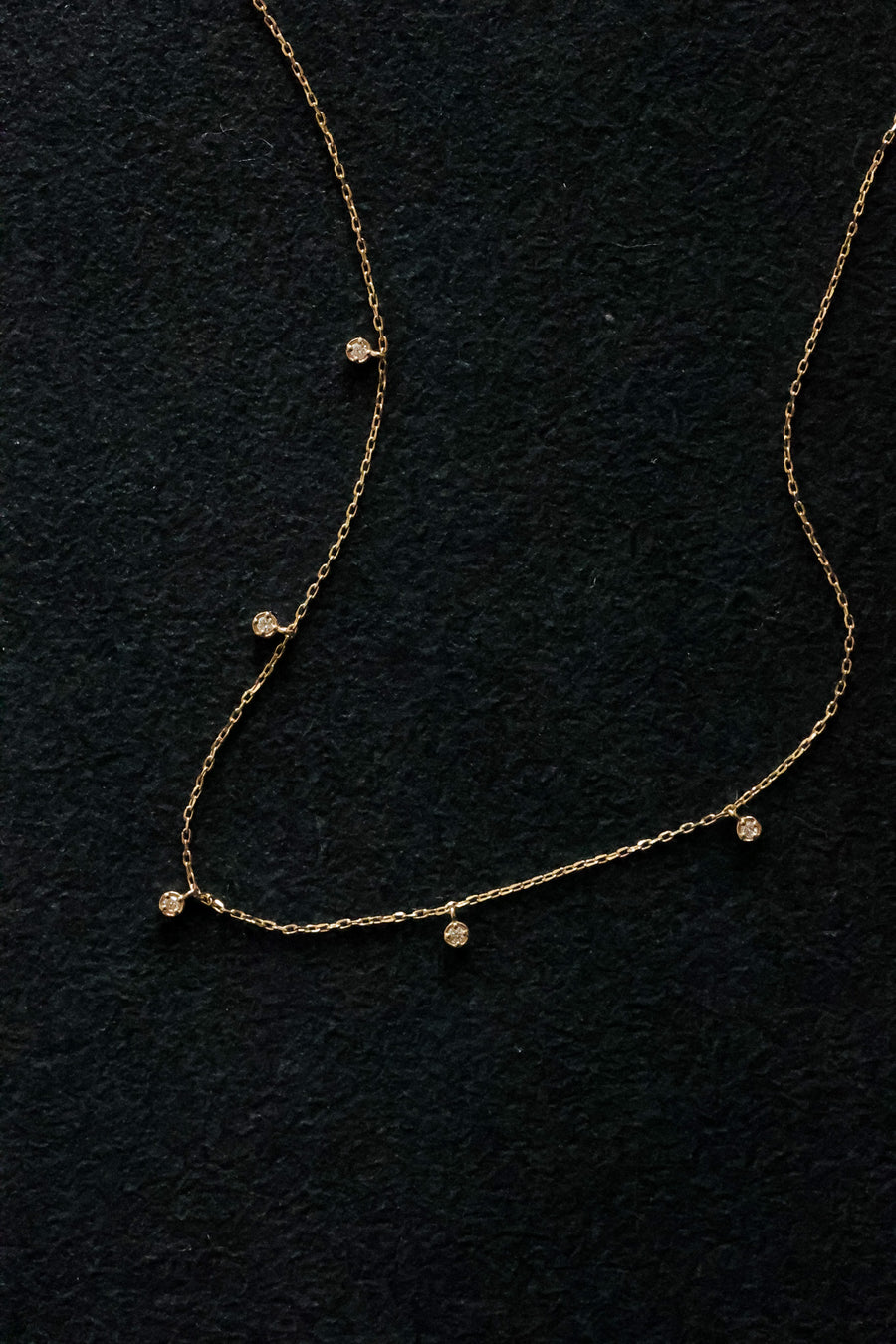 [14K] Roman stone necklace