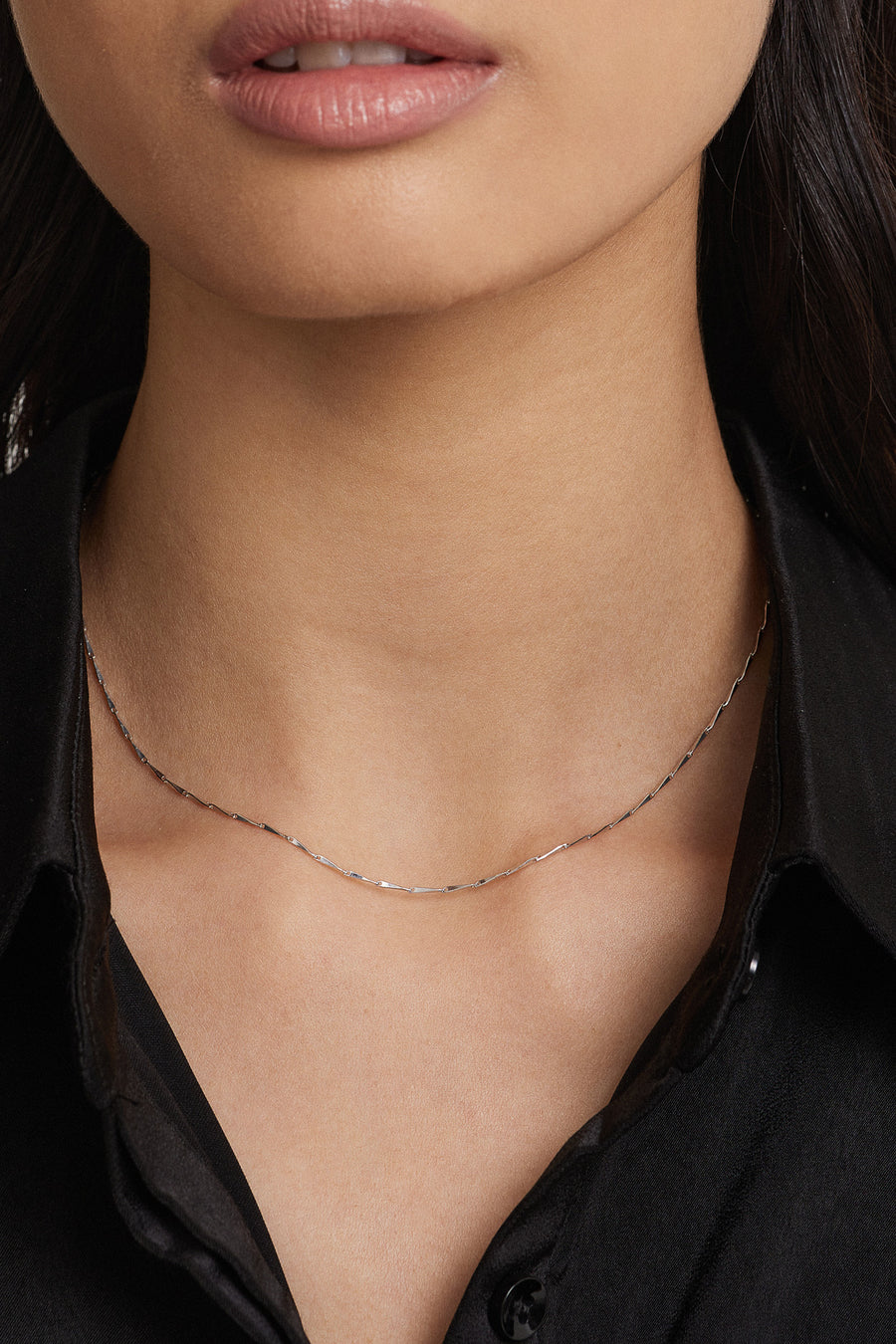 Twil bar chain necklace