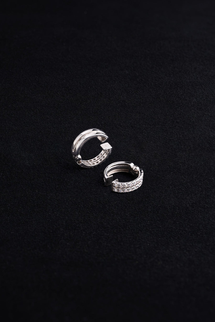 Trace stone earrings DAUGHTERS JEWELRY