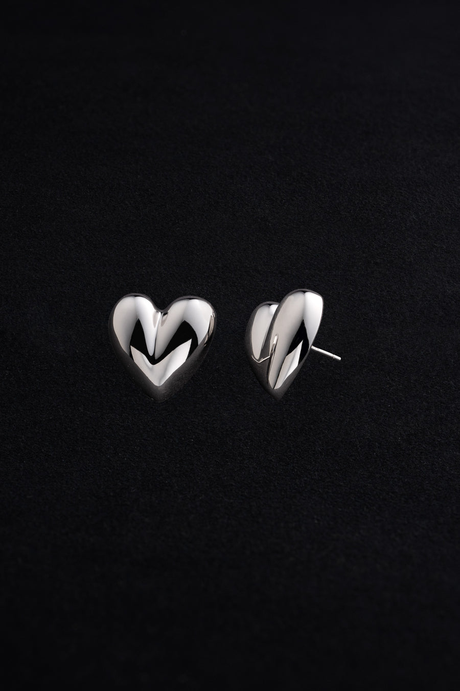 Heart studs
