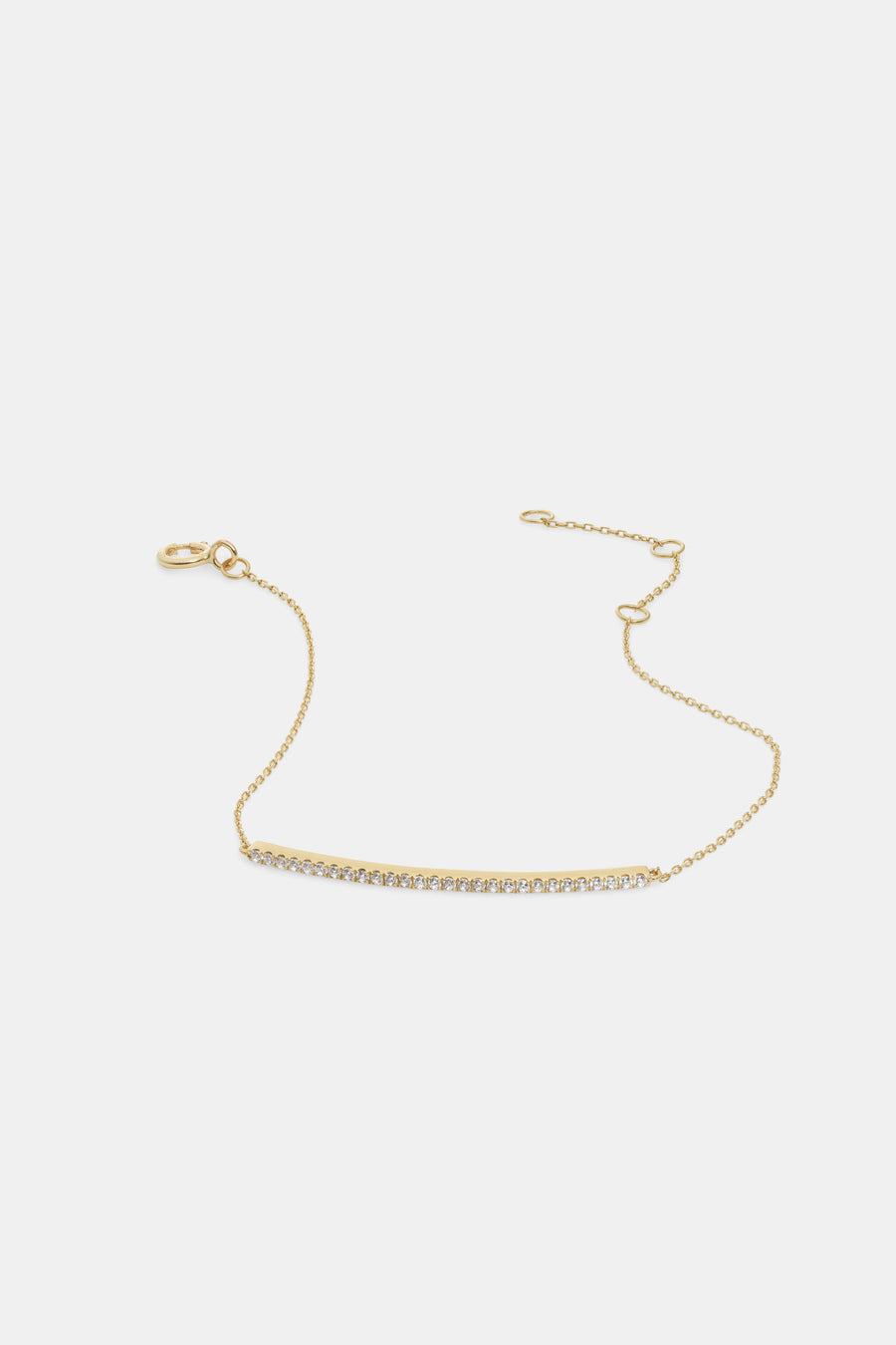 14K Bar stone bracelet – DAUGHTERS JEWELRY
