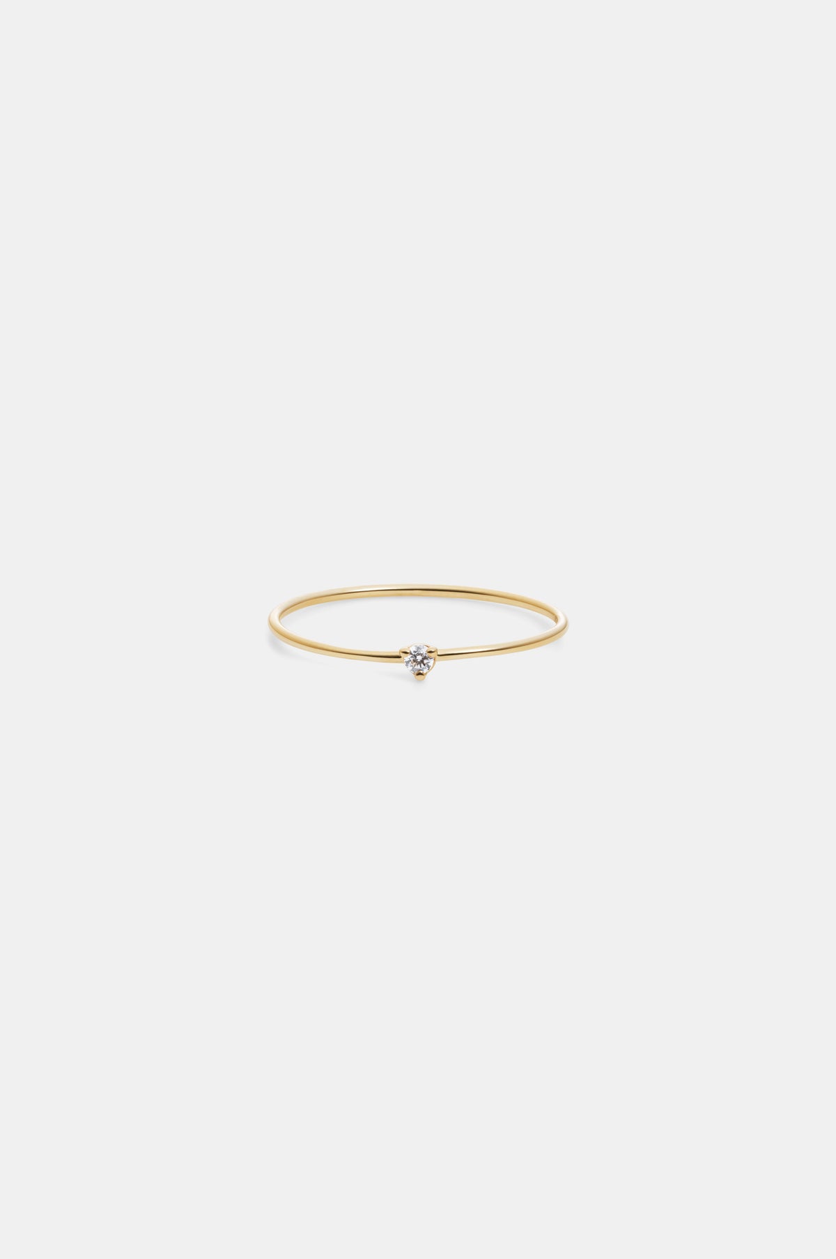 14K Solitaire ring
