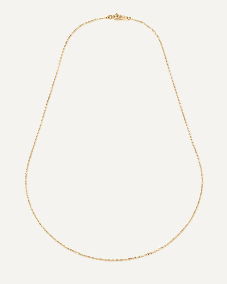 [14K] Skin chain necklace