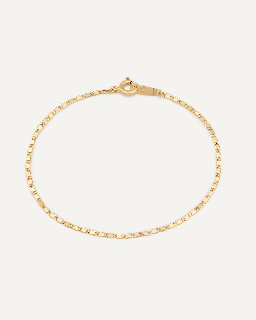 [14K] Orbit chain bracelet