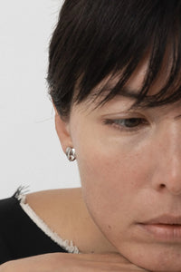 Heart combi earrings - DAUGHTERS JEWELRY