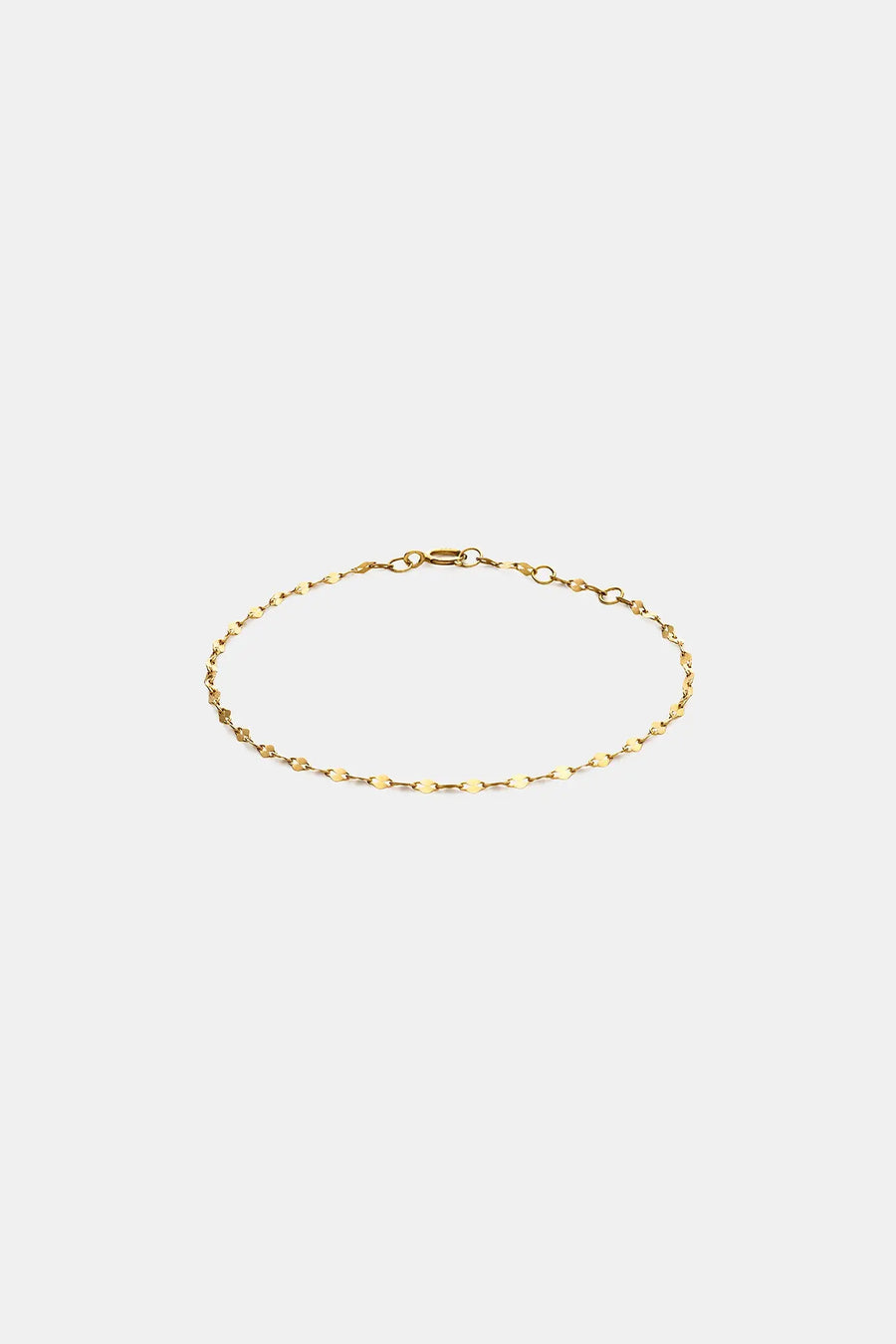 [14K] Sparkle chain bracelet