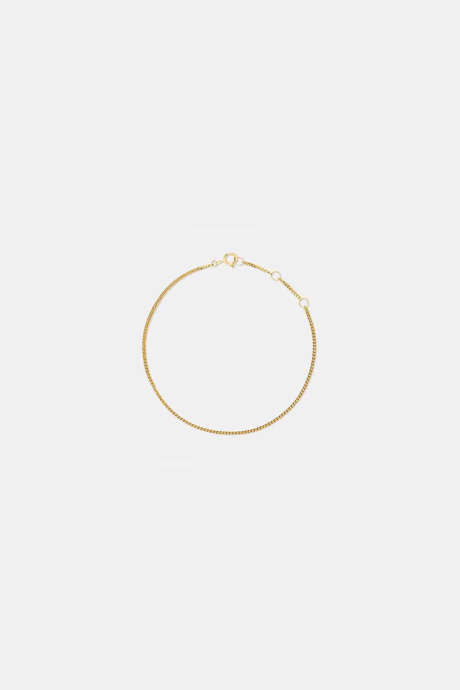 [14K] Curb chain bracelet