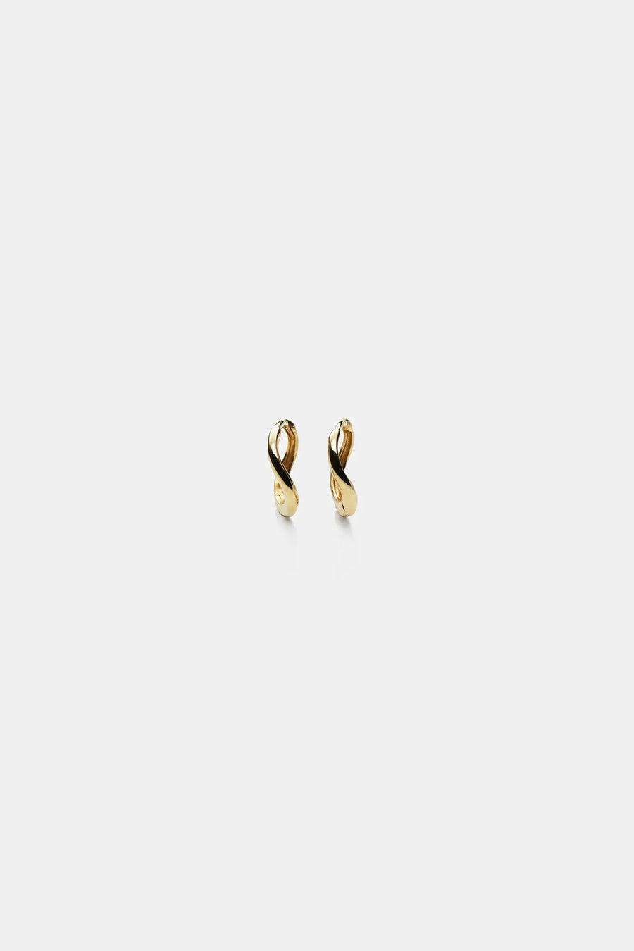 [14K] Wave tiny hoop
