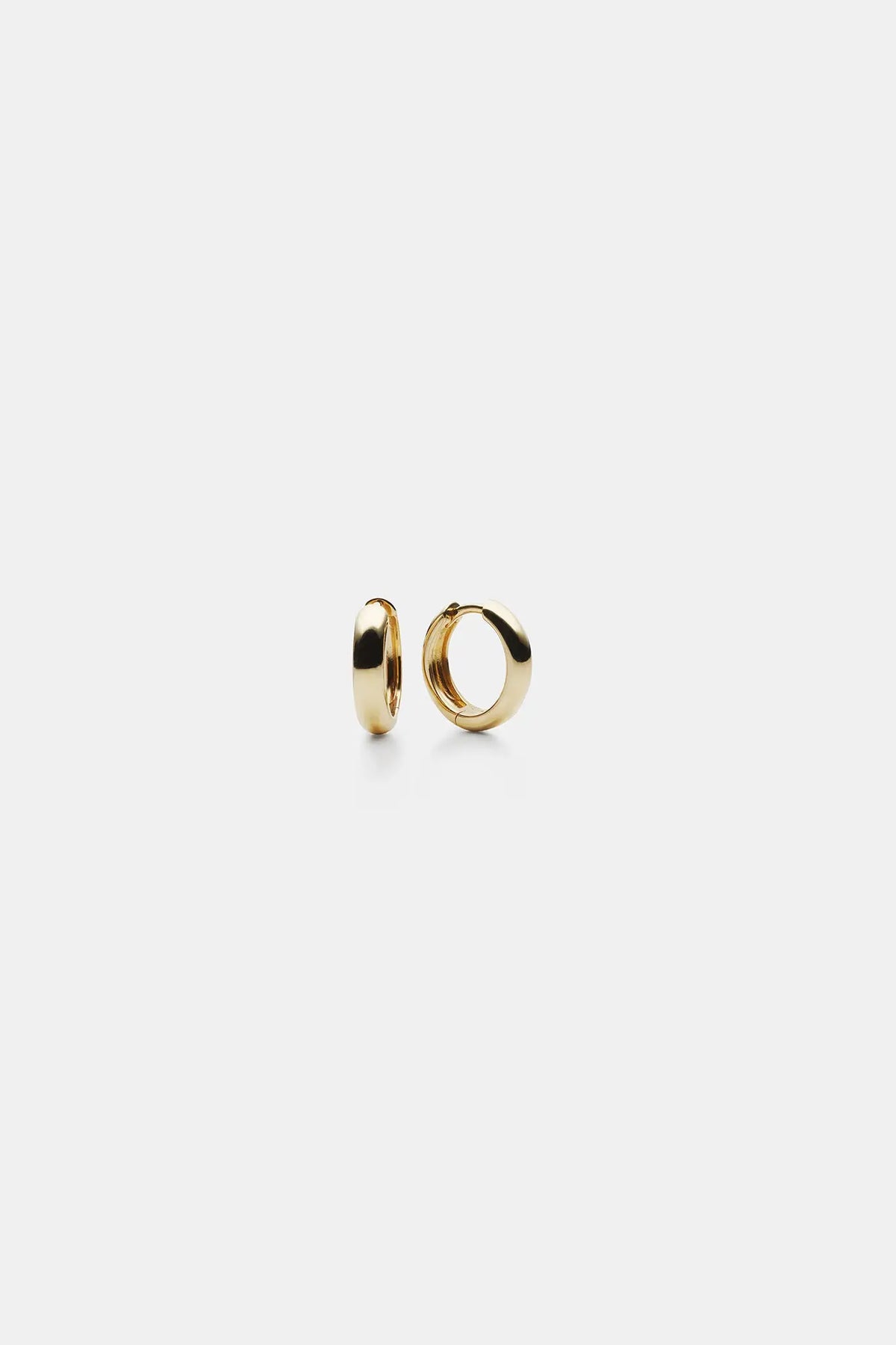 [14K] Mid wide hoop DAUGHTERS JEWELRY