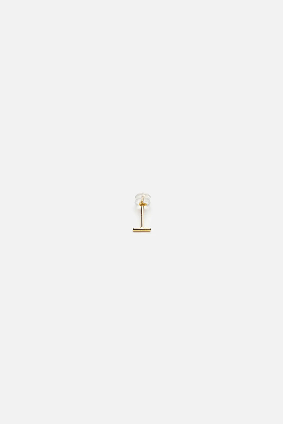 [14K] Bar motif studs