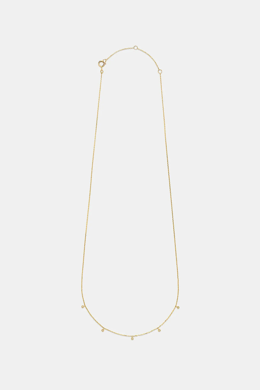 [14K] Roman stone necklace