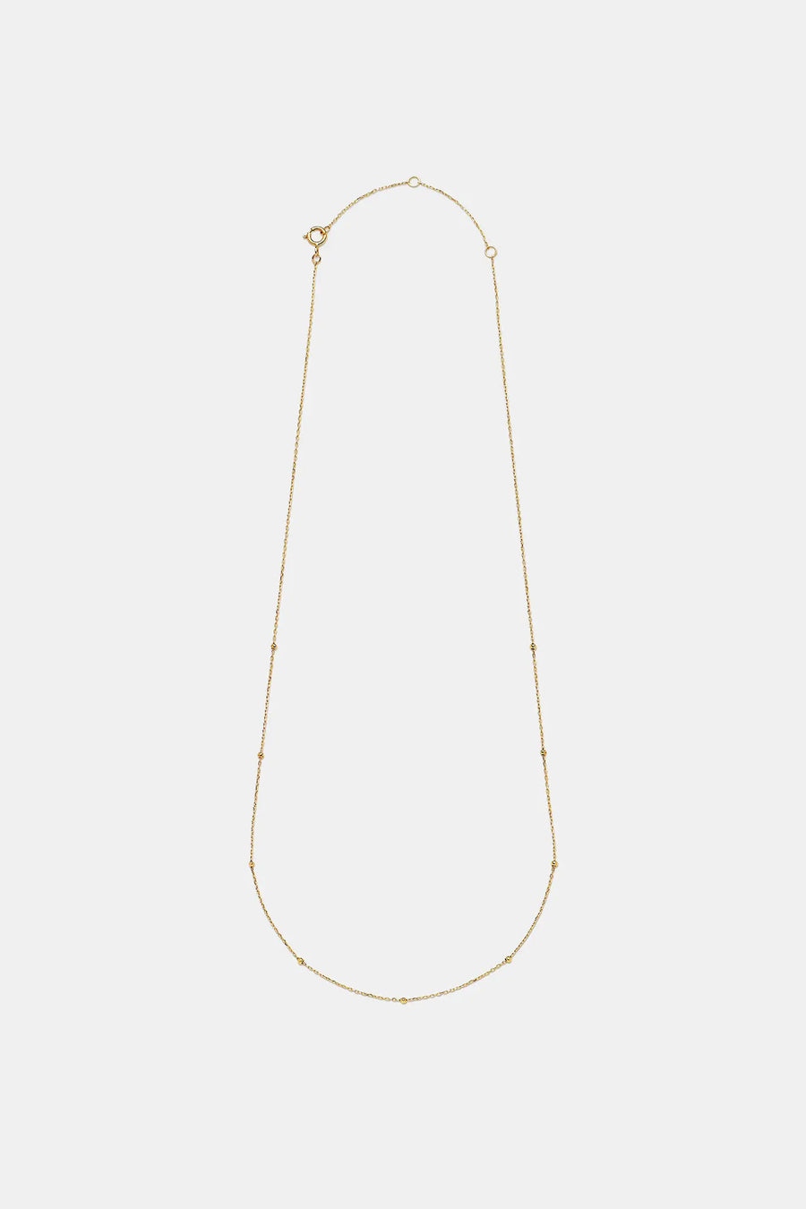 [14K] Dot ball necklace