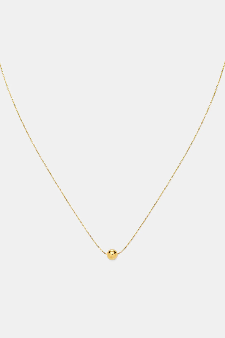 [14K] Ball charm necklace