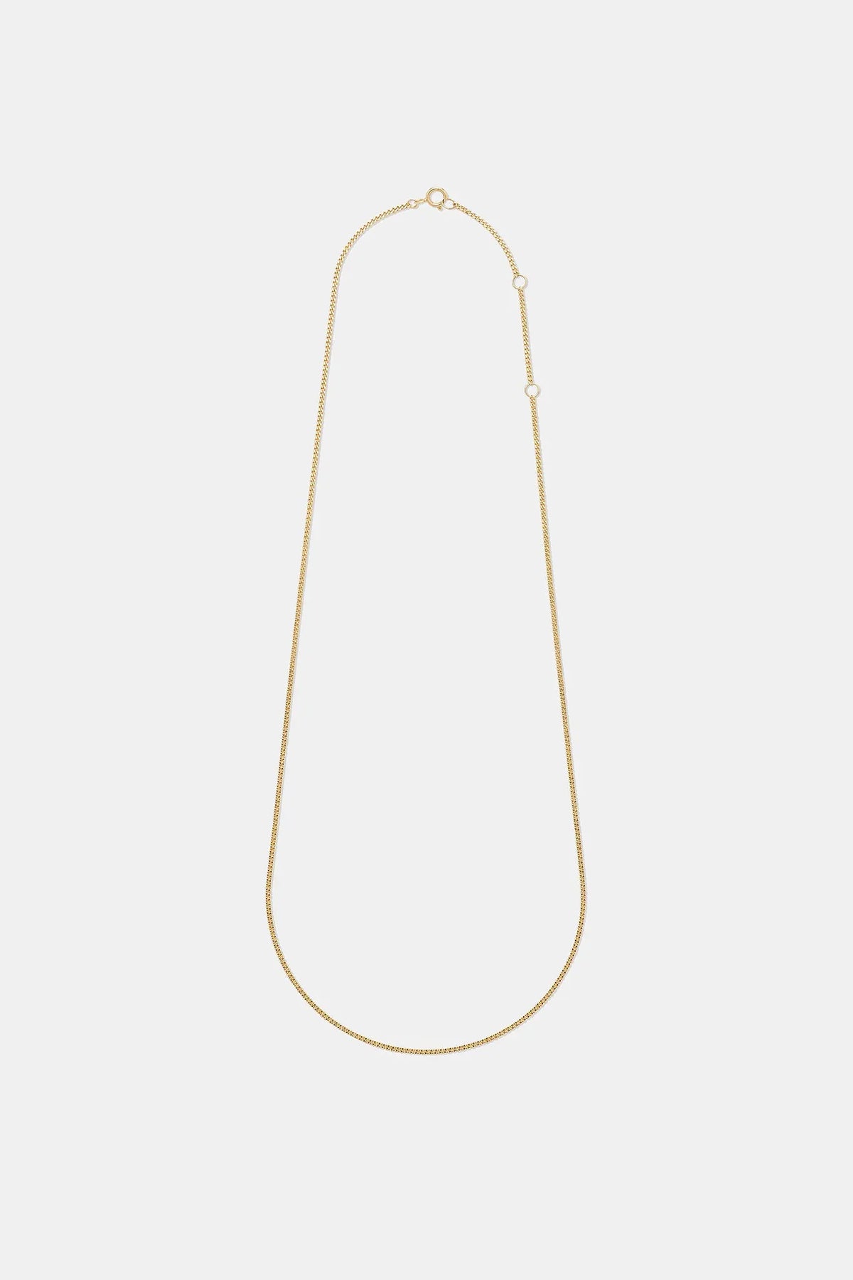[14K] Curb chain necklace DAUGHTERS JEWELRY