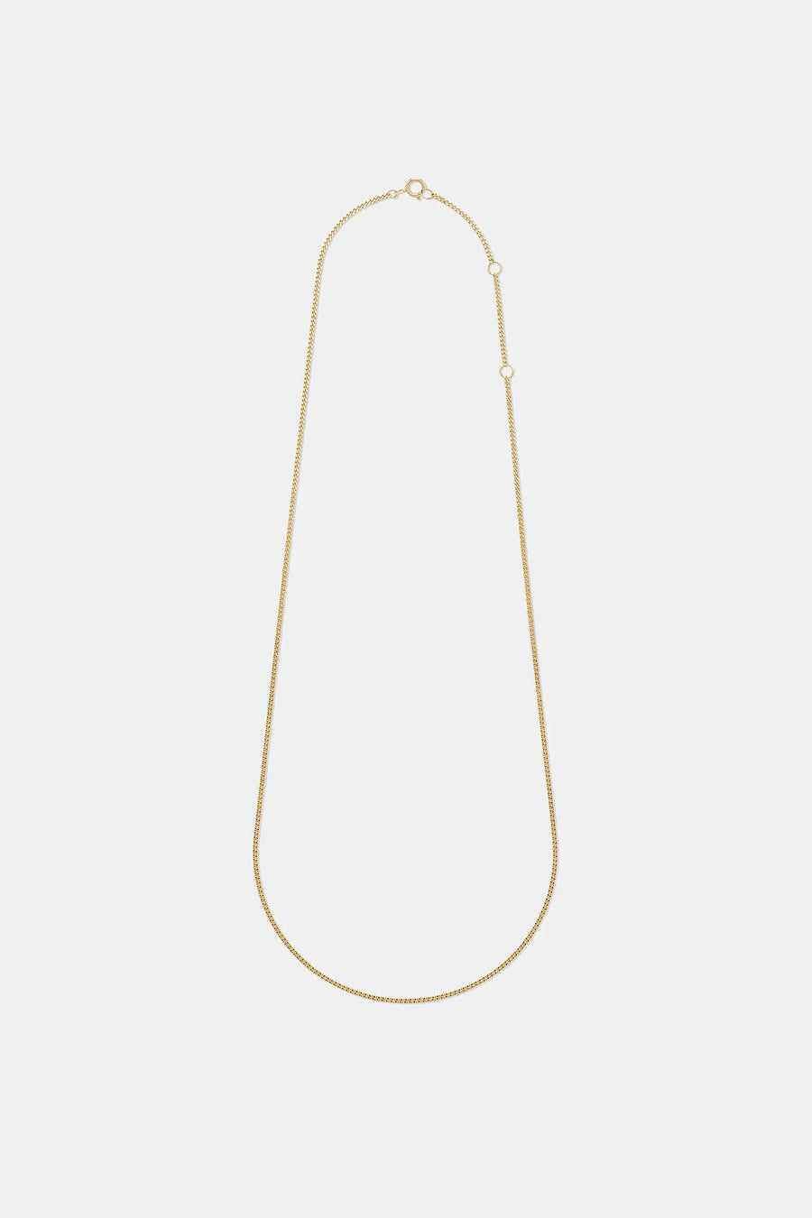 [14K] Curb chain necklace