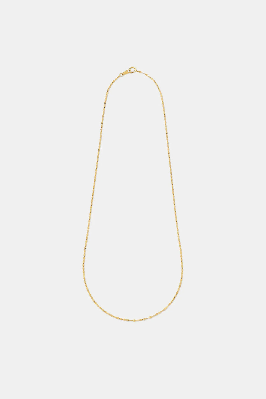[14K] Sparkle chain necklace