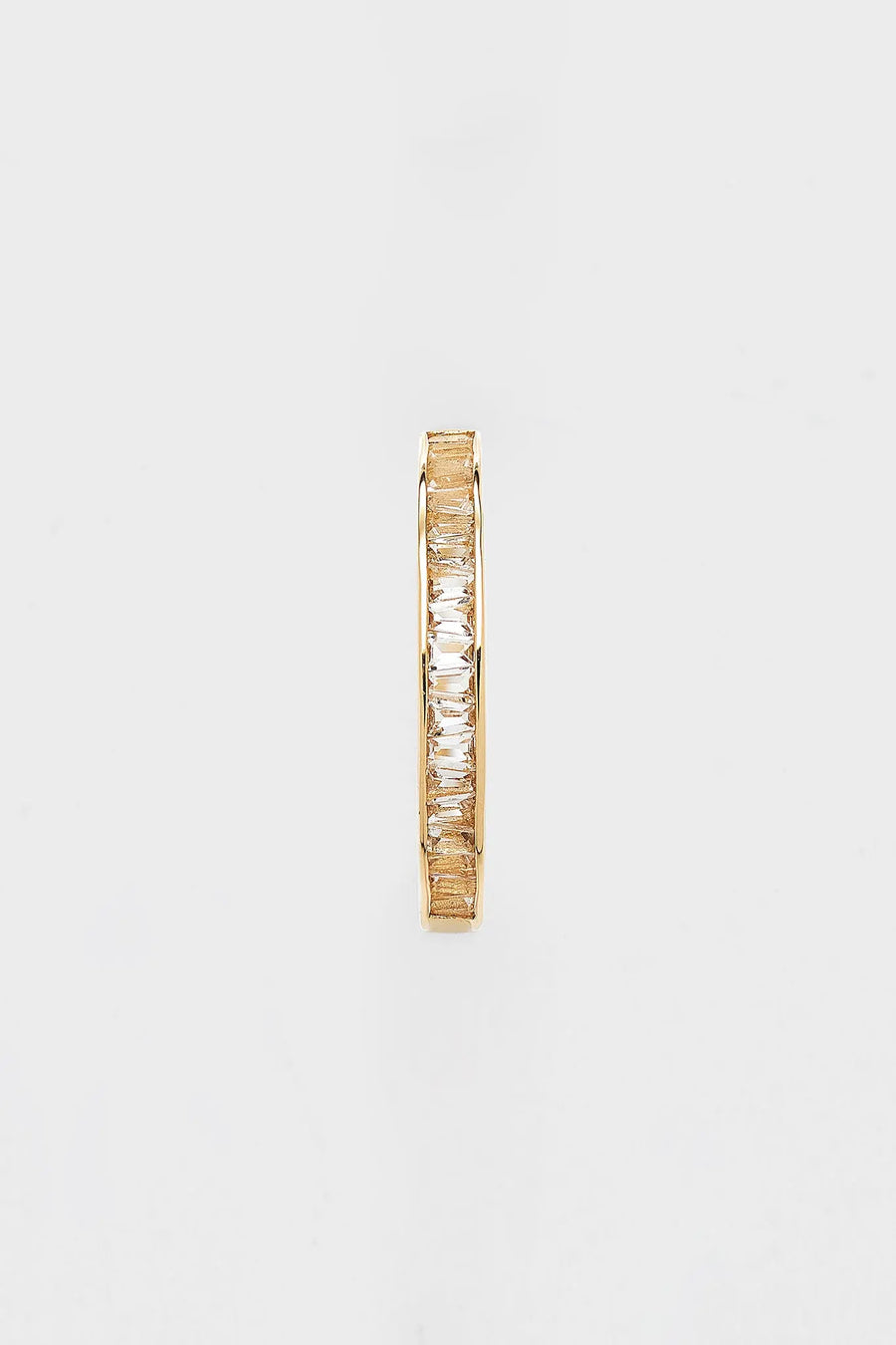 [14K] Rail set ring