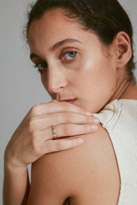 daughters jewelry 14K ring ドーターズジュエリー 14K] Basic band ring - DAUGHTERS JEWELRY