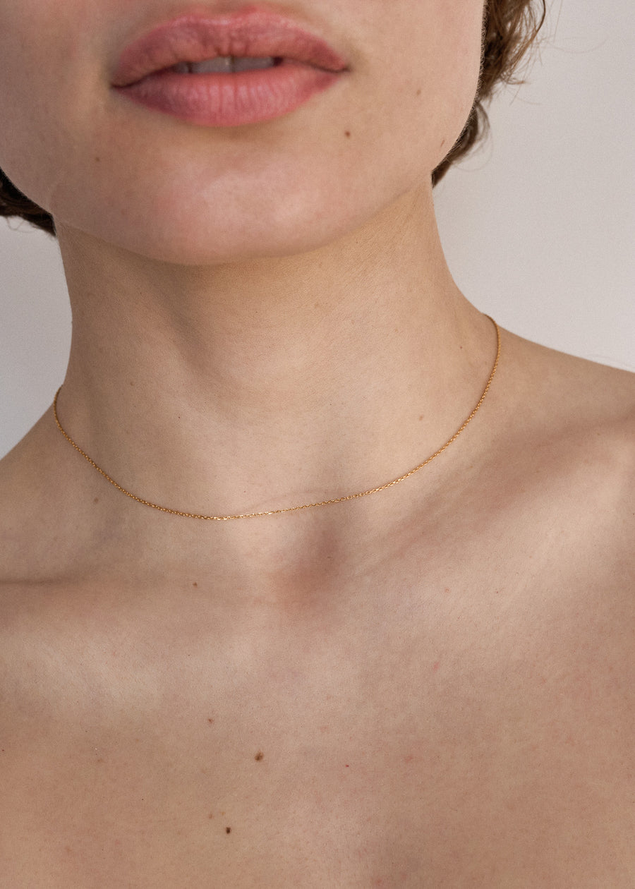 Skin chain necklace