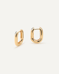 Oval small hoop - DAUGHTERS JEWELRY