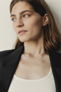 14K] Sparkle chain necklace - DAUGHTERS JEWELRY