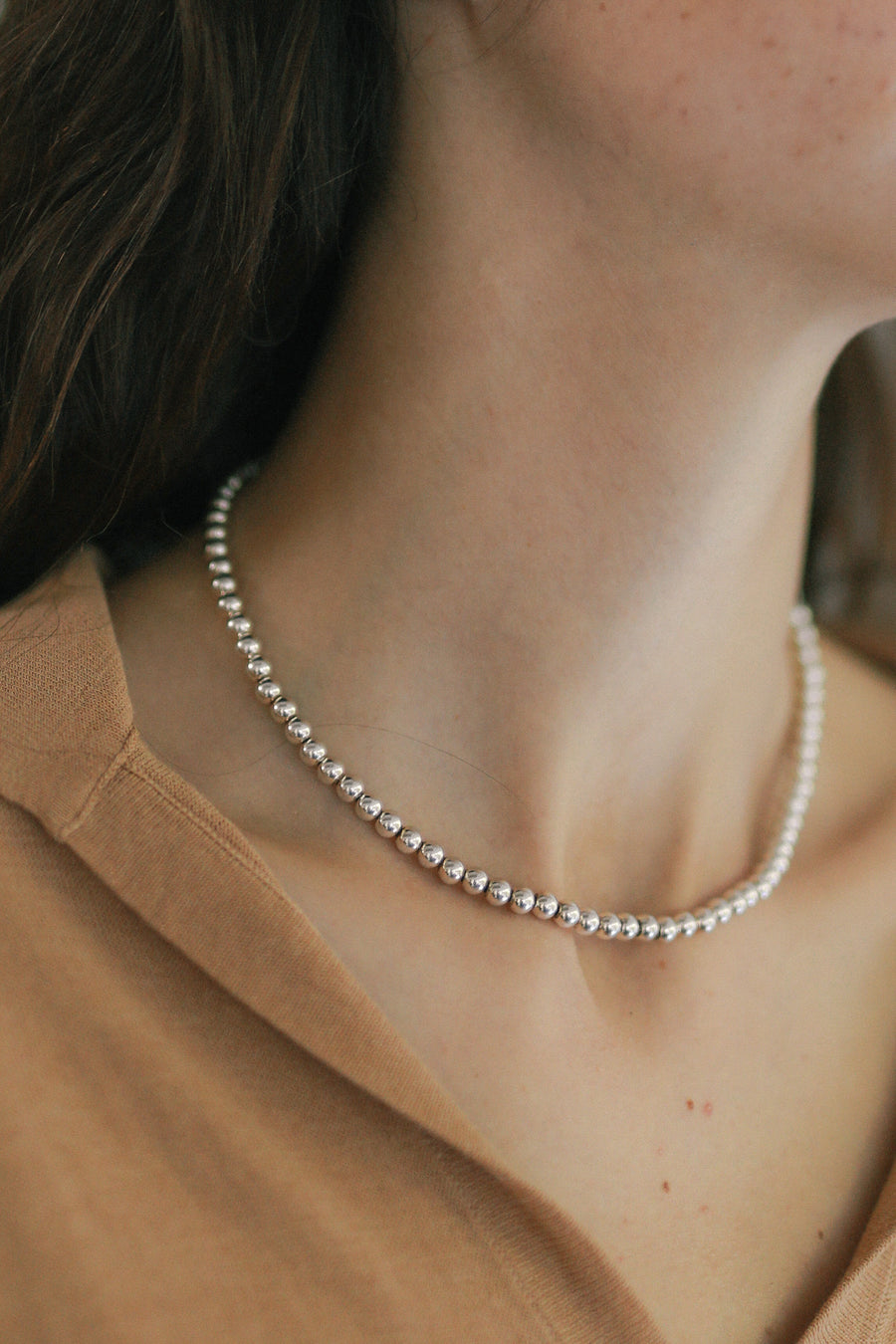 《未開封》daughters jewelry 925 ball necklace