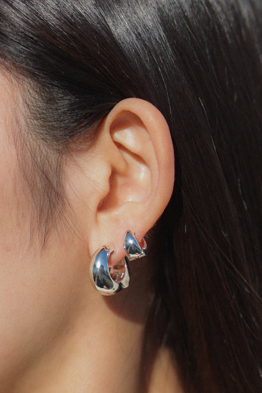 Mini gloss earrings