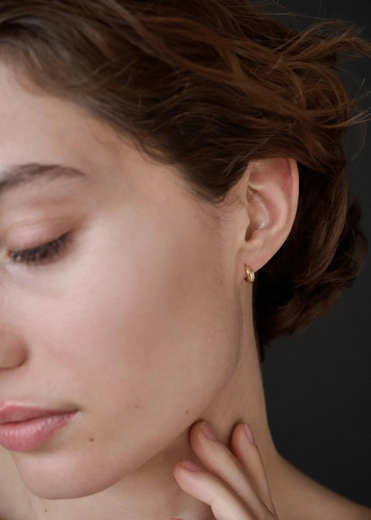 [14K] One touch gloss DAUGHTERS JEWELRY