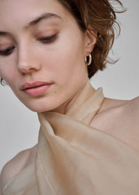 Bold medium hoop - DAUGHTERS JEWELRY