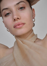Bold medium hoop - DAUGHTERS JEWELRY