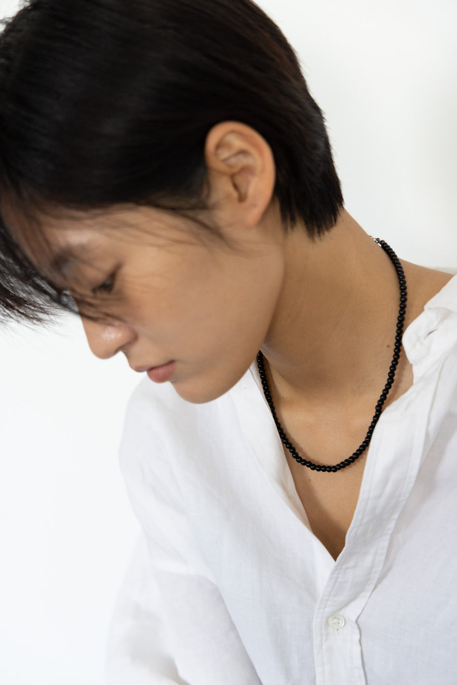 Black onyx necklace